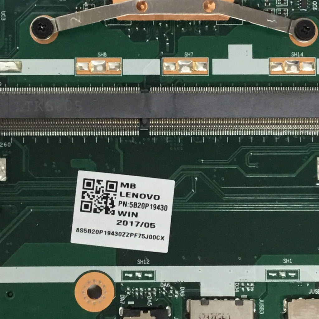 Motherboard For Lenovo Ideapad 320-15AST - Mainboard 5B20P19430