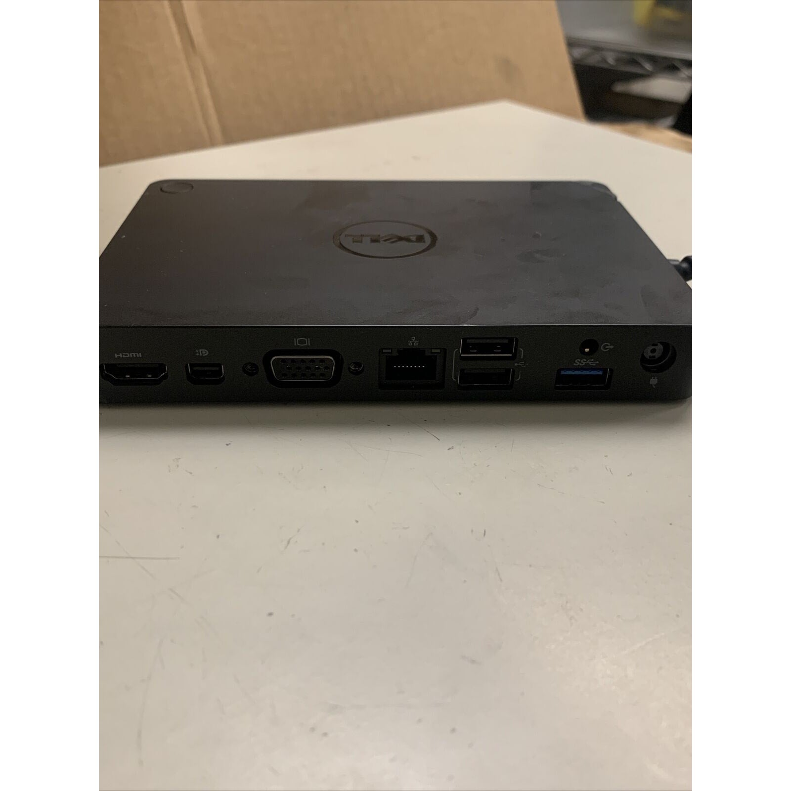 Dell WD15 K17A Docking Station USB-C 4K USB HDMI Ethernet - No Power Adapter