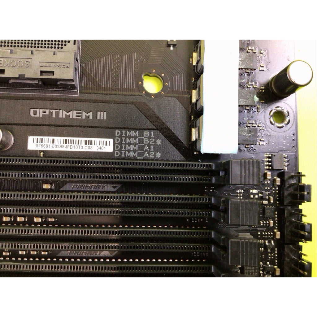 ASUS ROG Crosshair VIII Hero Wi-Fi ATX Motherboard FOR PARTS or REPAIR