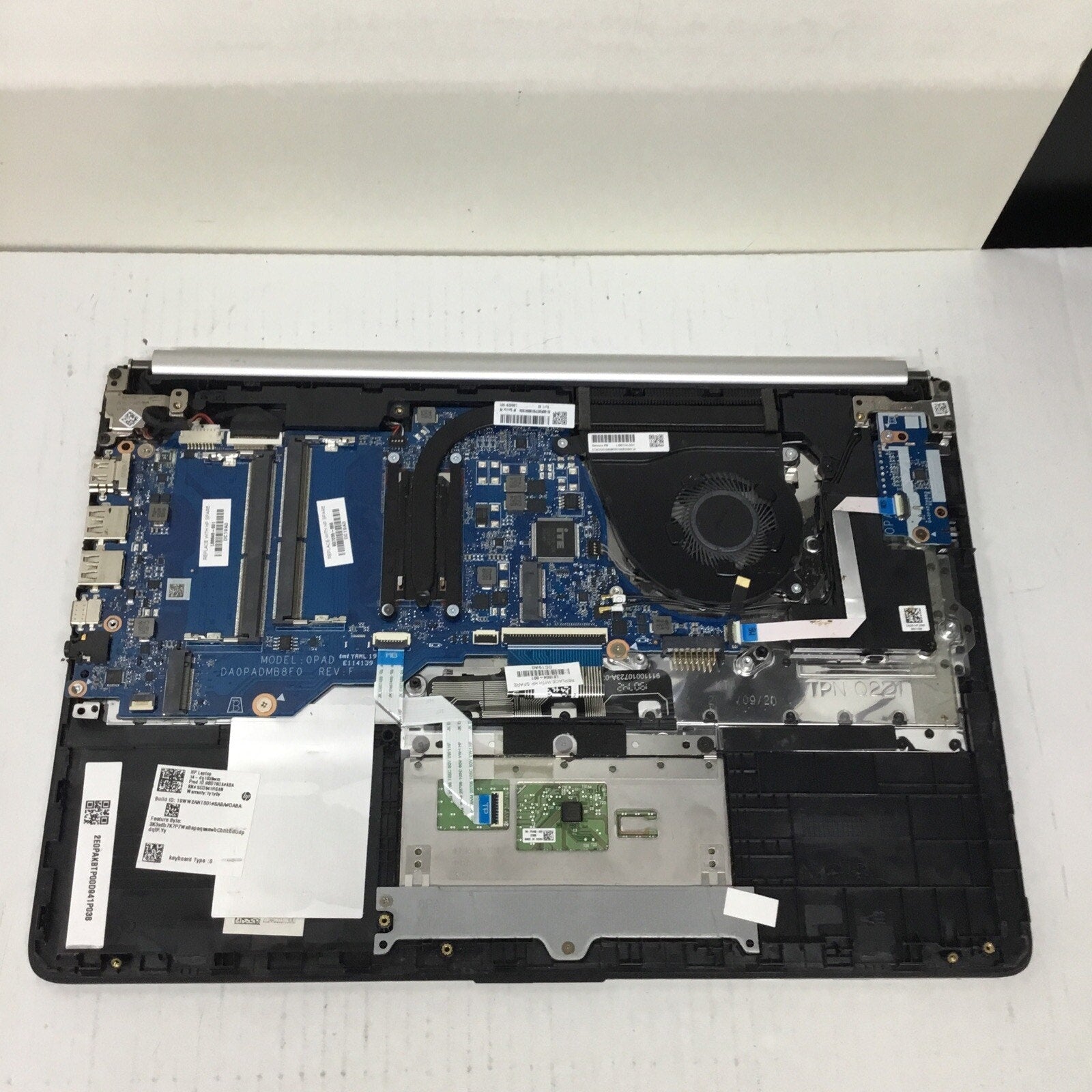 For Parts HP NOTEBOOK 14-DQ1039WM | INTEL CORE I5-1035G7 READ DESC