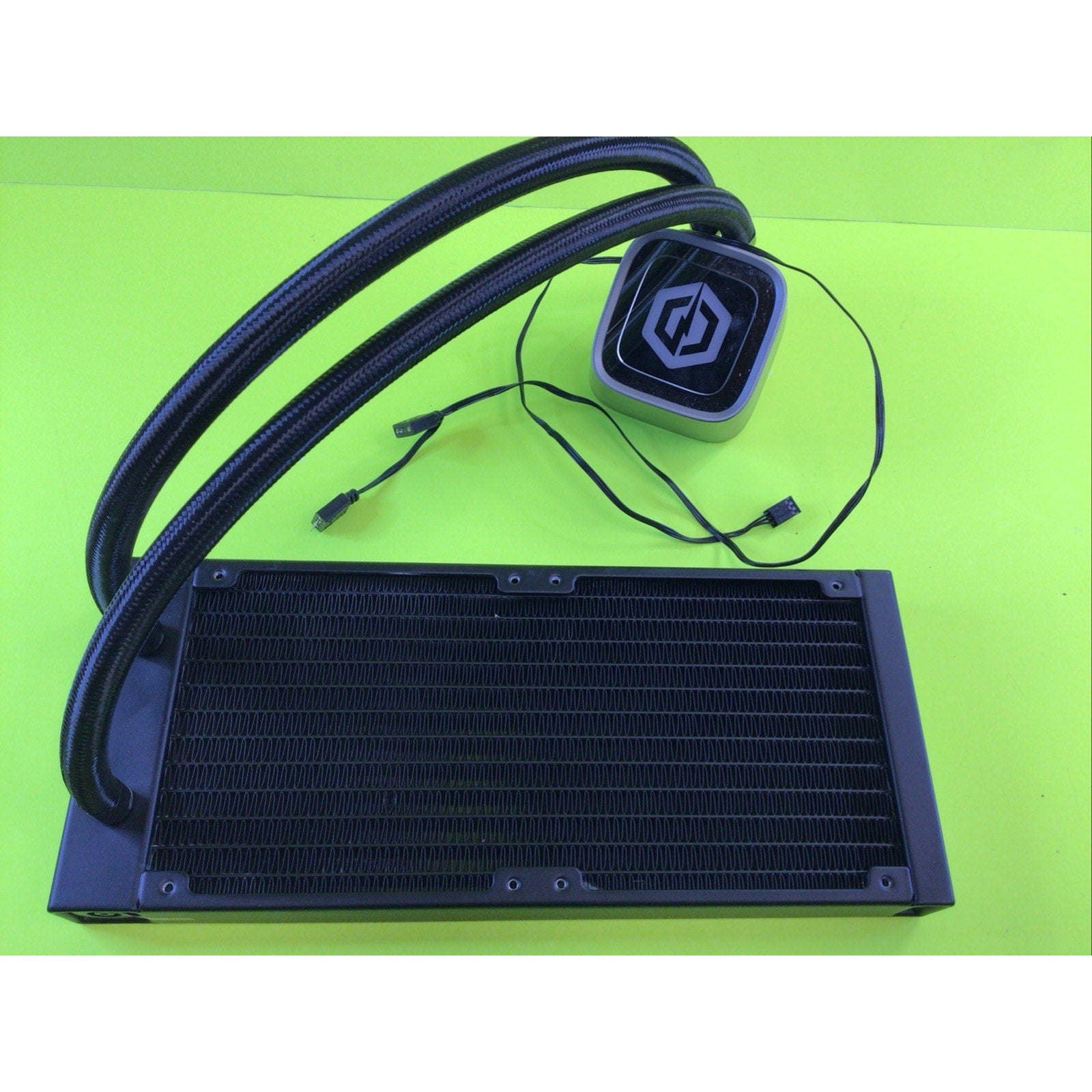 Cyber Power PC AIO 240mm Liquid Cooler FOR PARTS or REPAIR