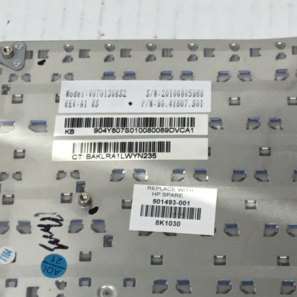 501493-001 Hewlett-Packard 2730P Keyboard