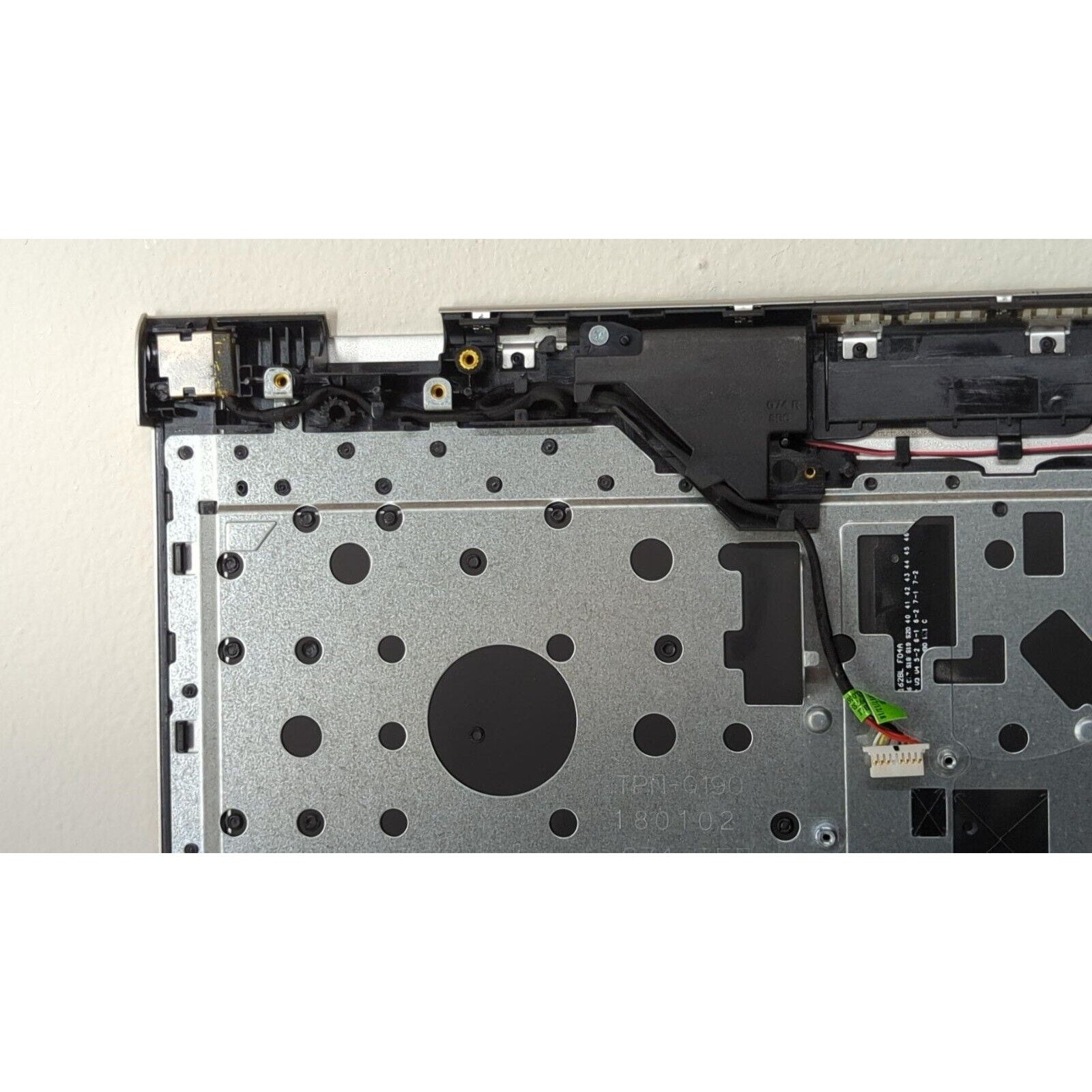 FOR PARTS - OEM HP Palmrest Assembly for HP Pavilion 15-cc116cl