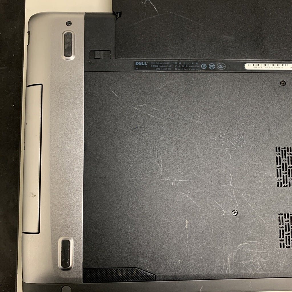 Dell Vostro 3560 15.6” Laptop i3-2370M 2.40 GHz 4GB 500GB SSD HDD Win10 W/ Cord