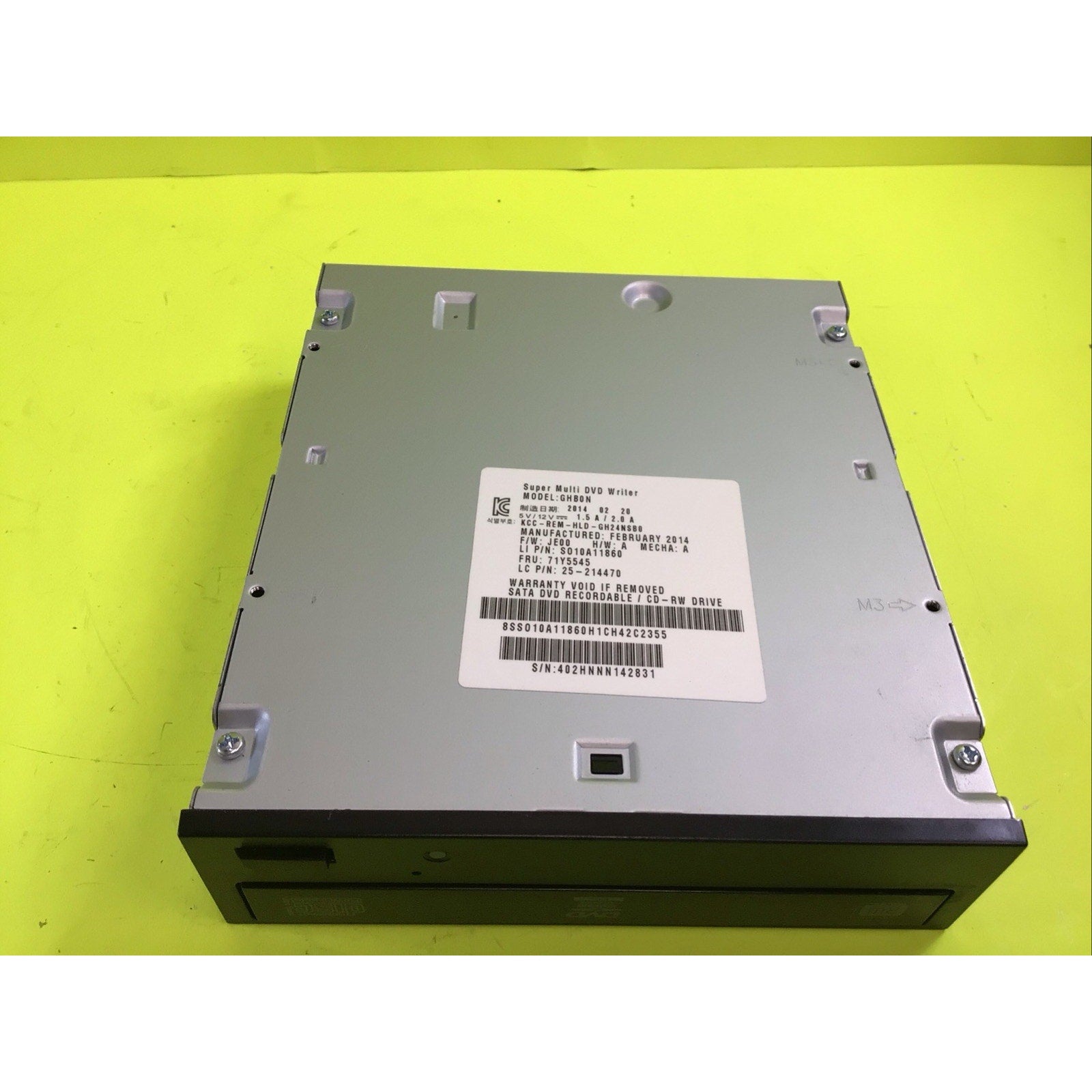 Lenovo Think Centre Hitachi Super Multi DVD Writer Model GHC0N 71Y5545