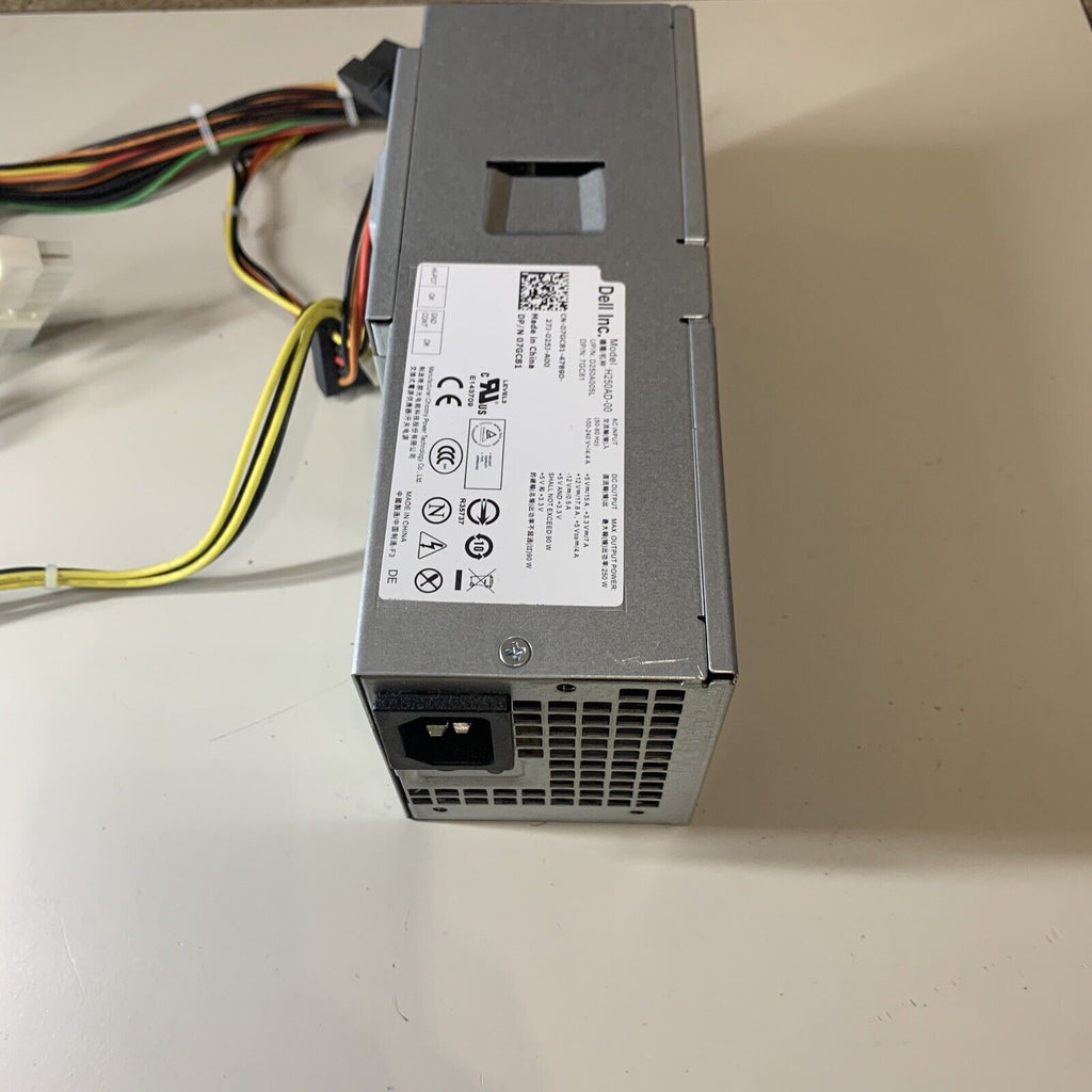 Dell 7GC81 07GC81 250W Desktop Power Supply H250AD-00 D250A005L