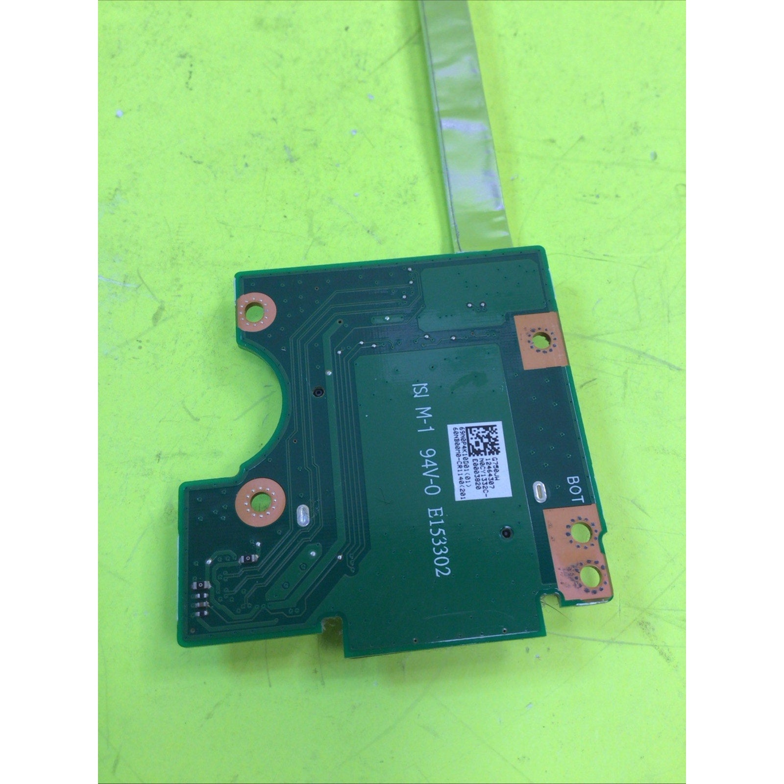 Asus G750JW Card Reader I/O Board