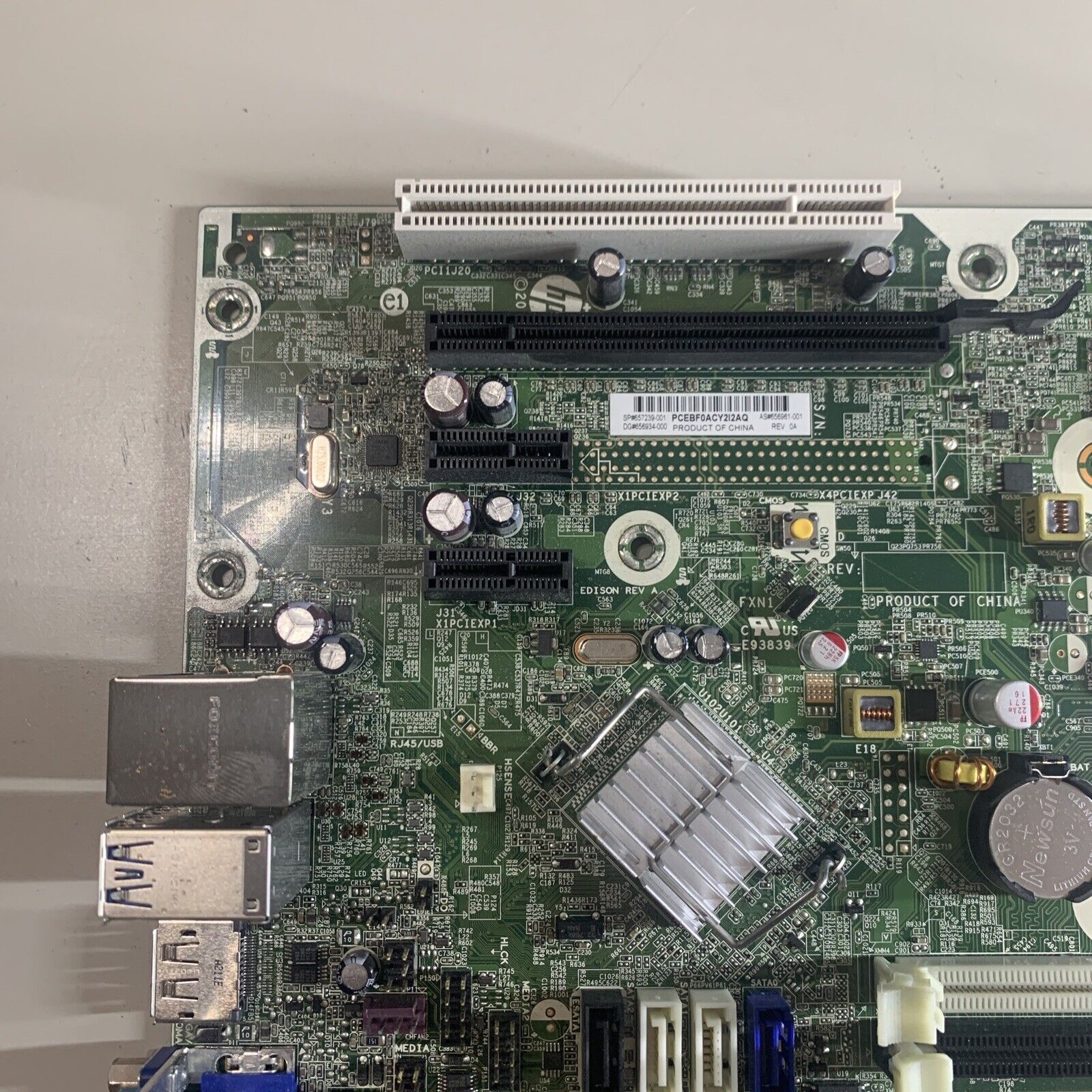 HP Pro 6300 LGA 1155 DDR3 SDRAM Desktop Motherboard 656961-001 657239-001