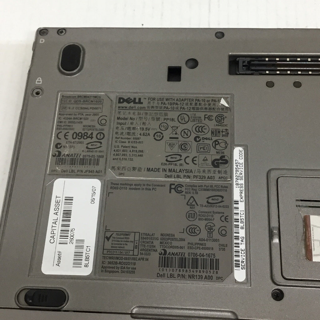 Dell Latitude D620 14" Laptop Intel Core 2 Duo WiFi 2GB RAM 1TB WinXP *READ*