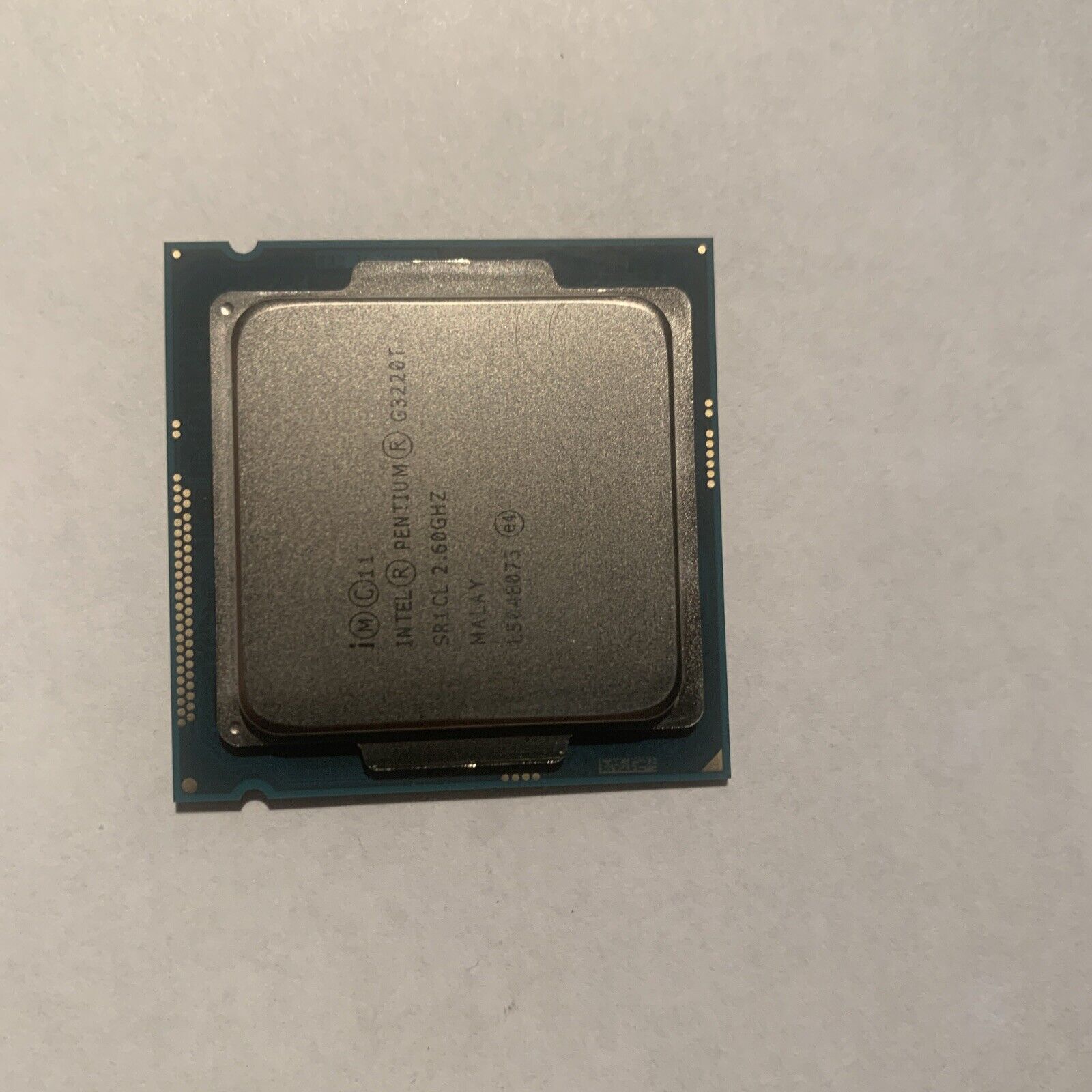 Intel CPU Processor Pentium G3220T 2.60 GHz LGA 1150 SR1CL Tested