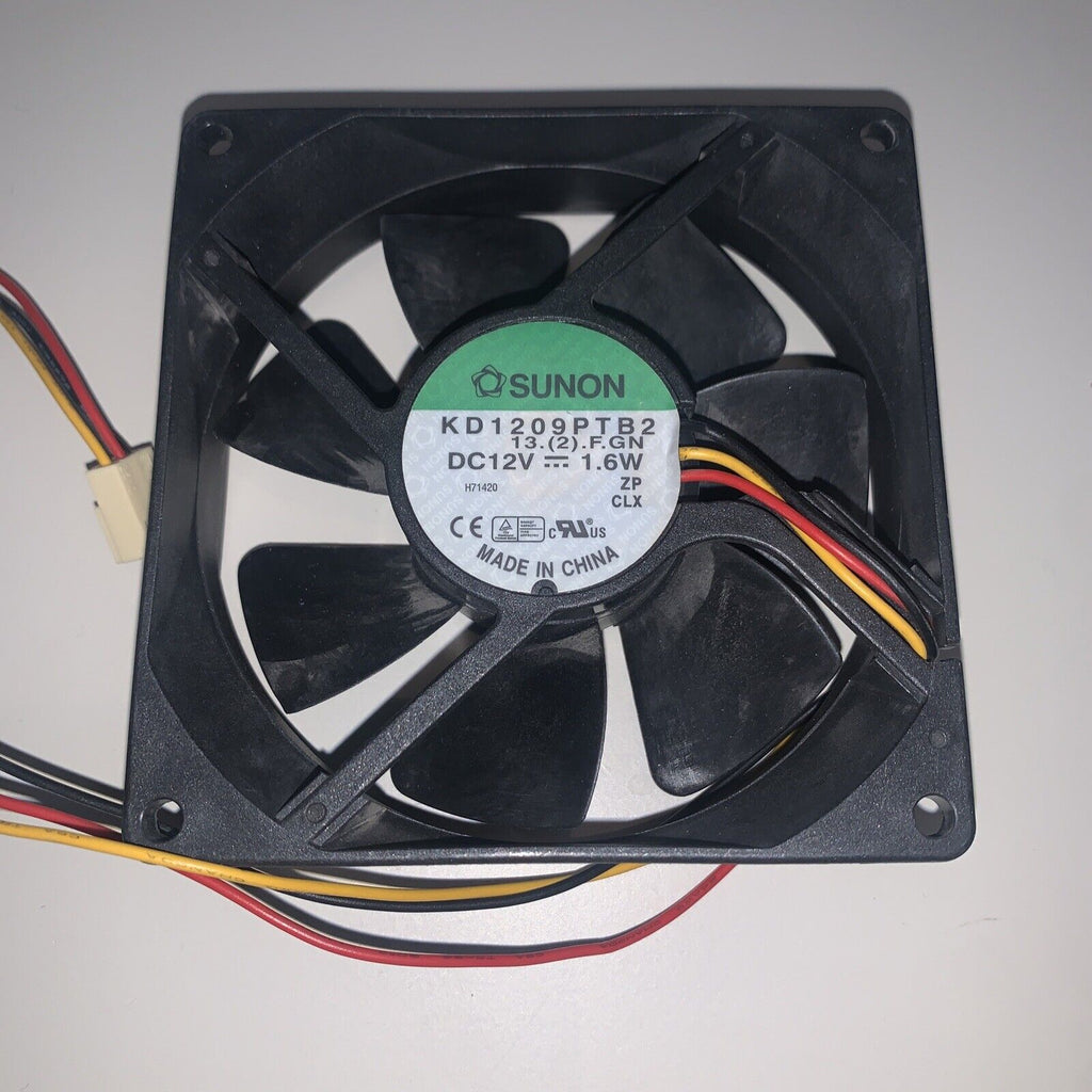 SUNON KD1209PTB2 92mm x 92mm x 25mm Ball Bearing Fan, 3Pin