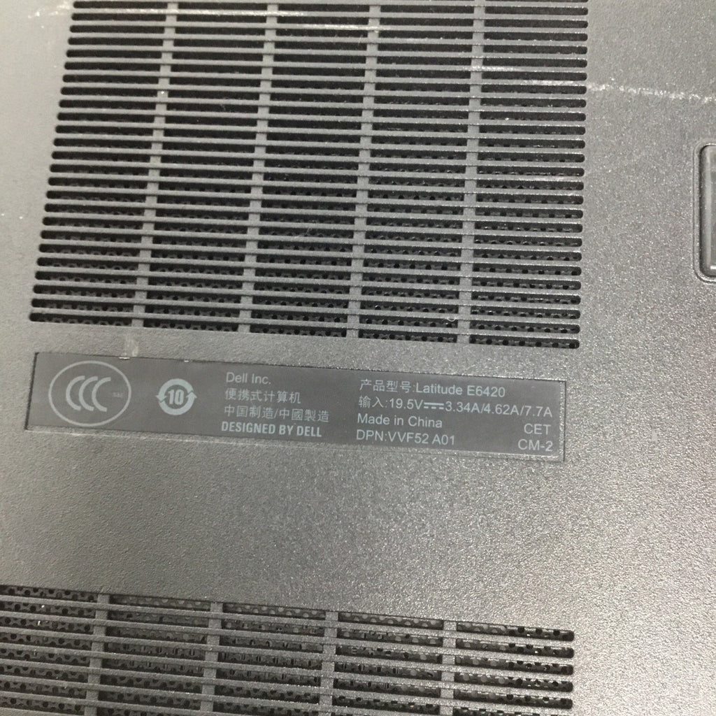 For Parts Dell Latitude E6420 Intel Core i5-2540M 2.60GHz 8GB RAM DDR3