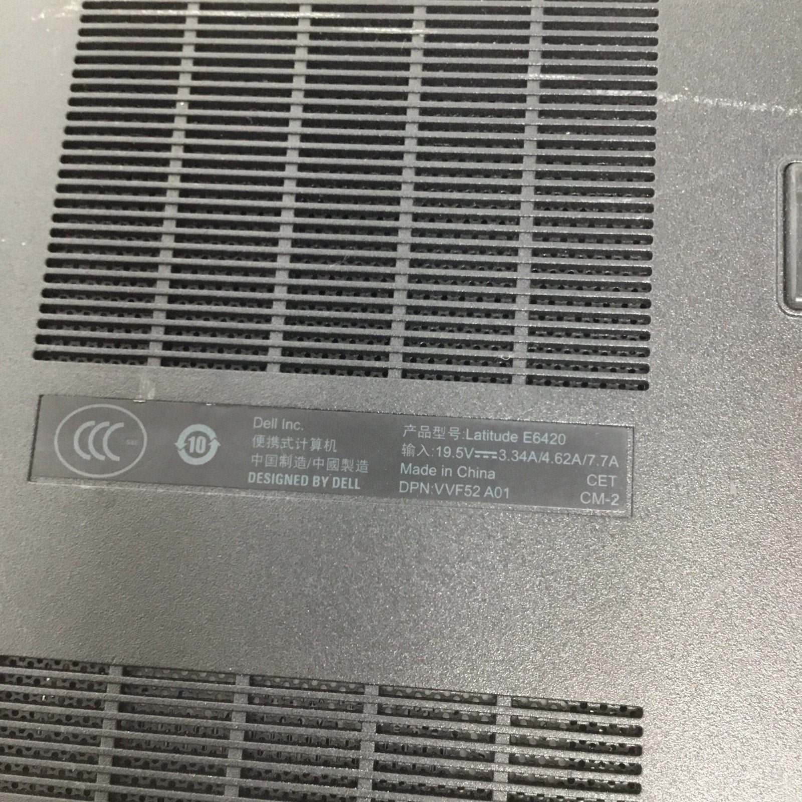 For Parts Dell Latitude E6420 Intel Core i5-2540M 2.60GHz 8GB RAM DDR3