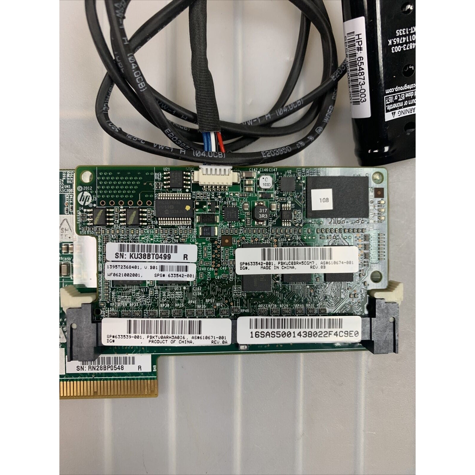 HP 633539-001 Smart Array P421 1GB PCIe x8 SAS RAID Controller Card - 610671-003