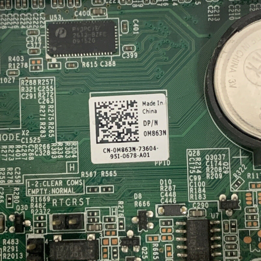 Dell M863N Optiplex 760 SFF Socket 775 System Board With Intel E5200 CPU