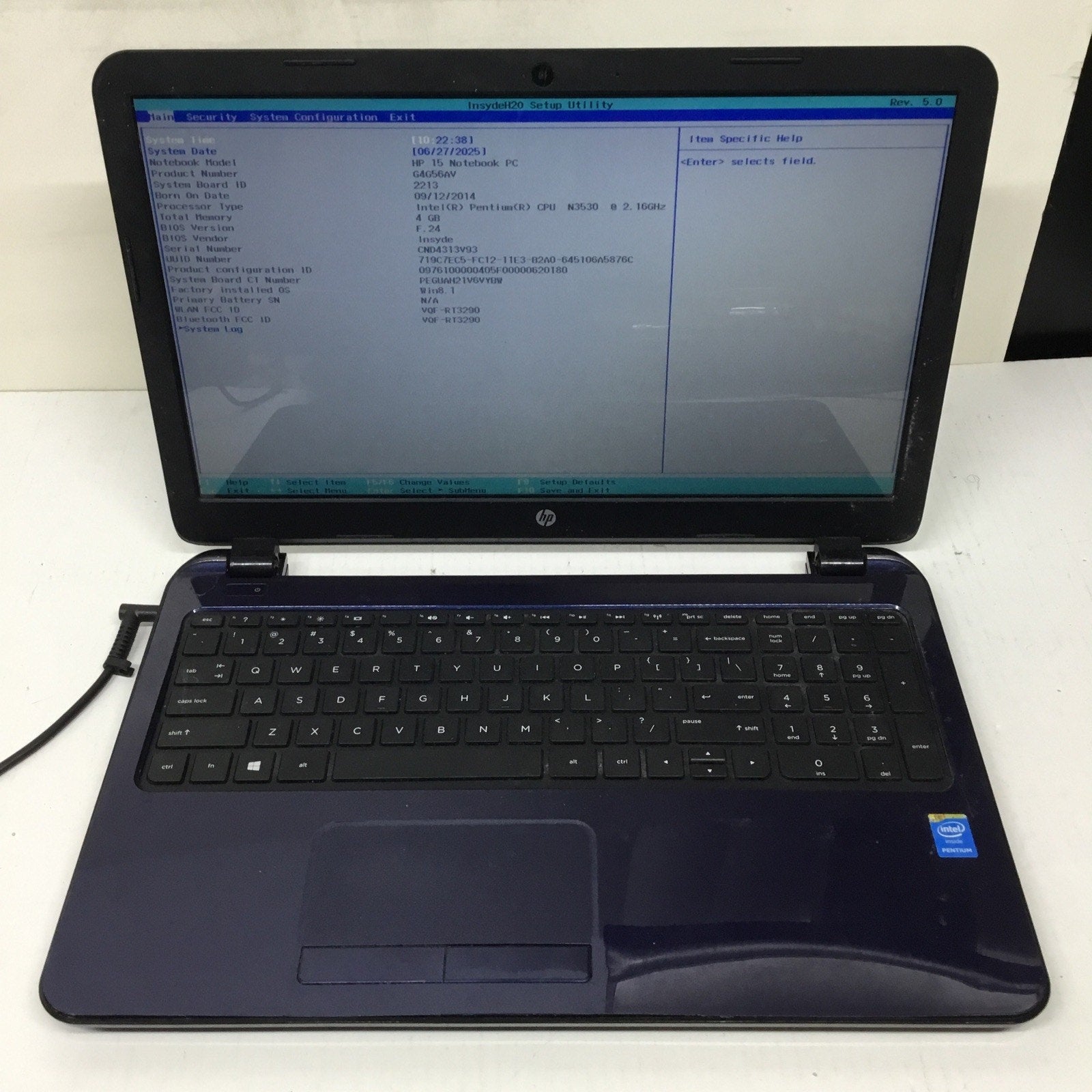 HP Notebook PC 15T-R000 For Parts READ DESC