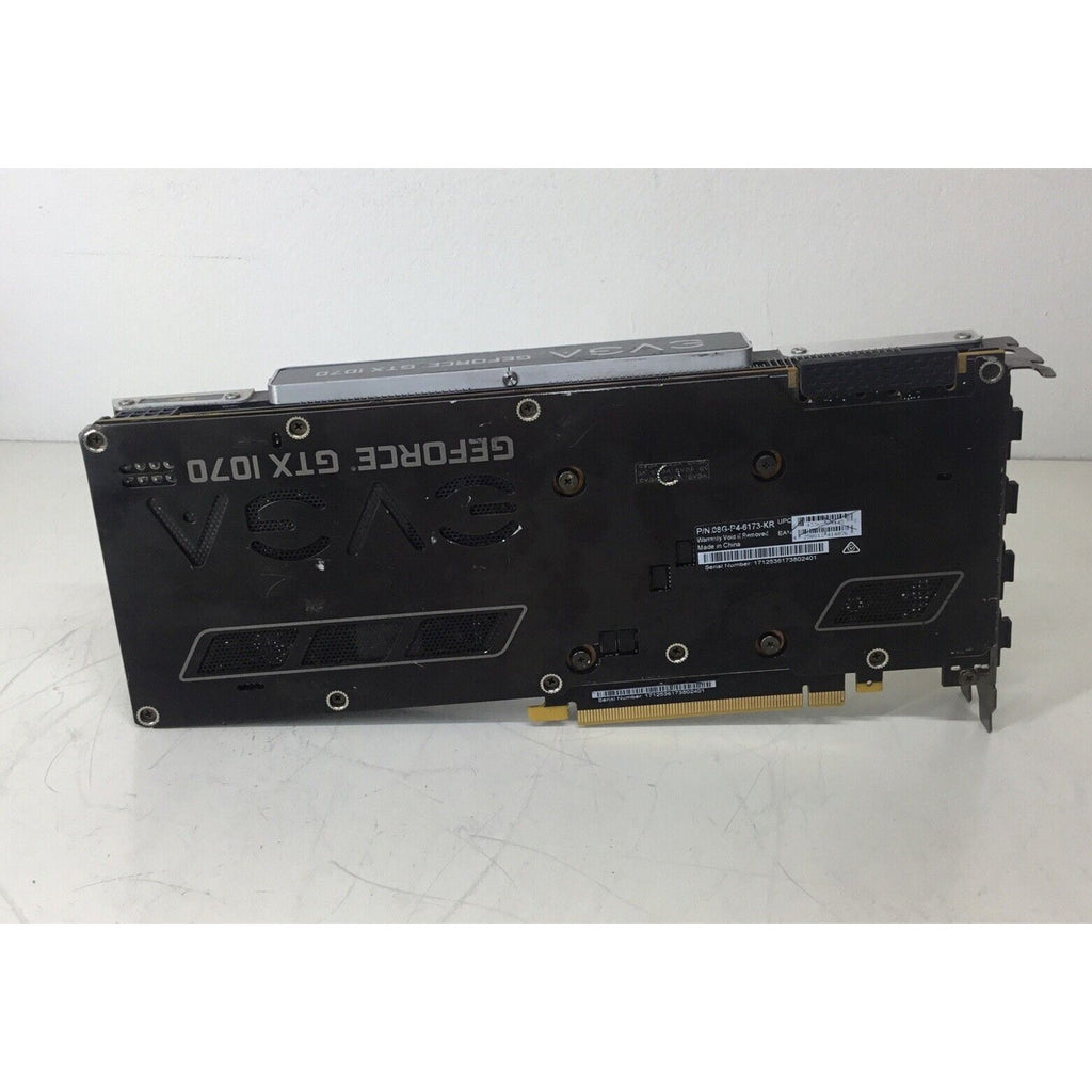 EVGA GeForce GTX 1070 SC 8GB GDDR5 Graphics Card 08G-P4-6173-KR - For Parts