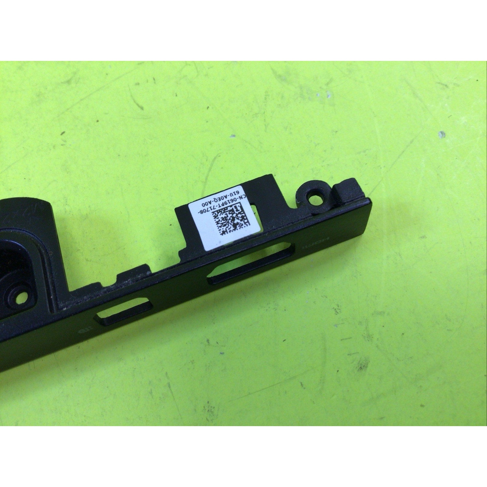 Dell Latitude E7270 Laptop Dock Frame Rear Ports Bracket 619PT 0619PT CN-0619PT