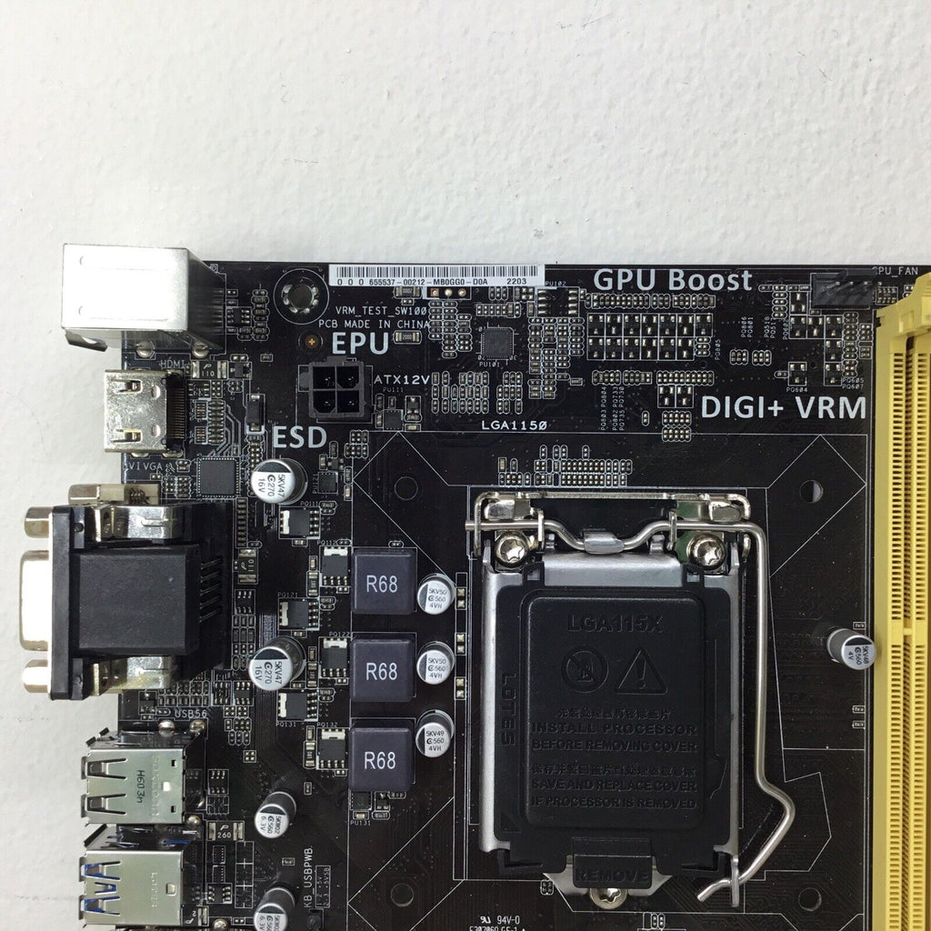 ASUS HB1M-A Motherboard LGA115X SATA 6Gb/s