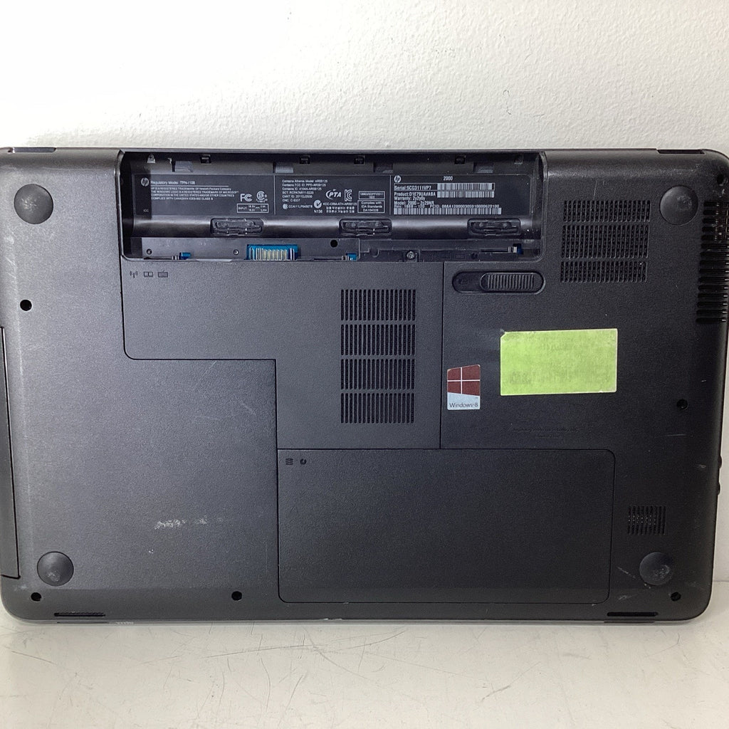 HP 2000-2c29NR 15" Notebook PC 4GB RAM 240GB HDD - For Parts (Missing Parts)