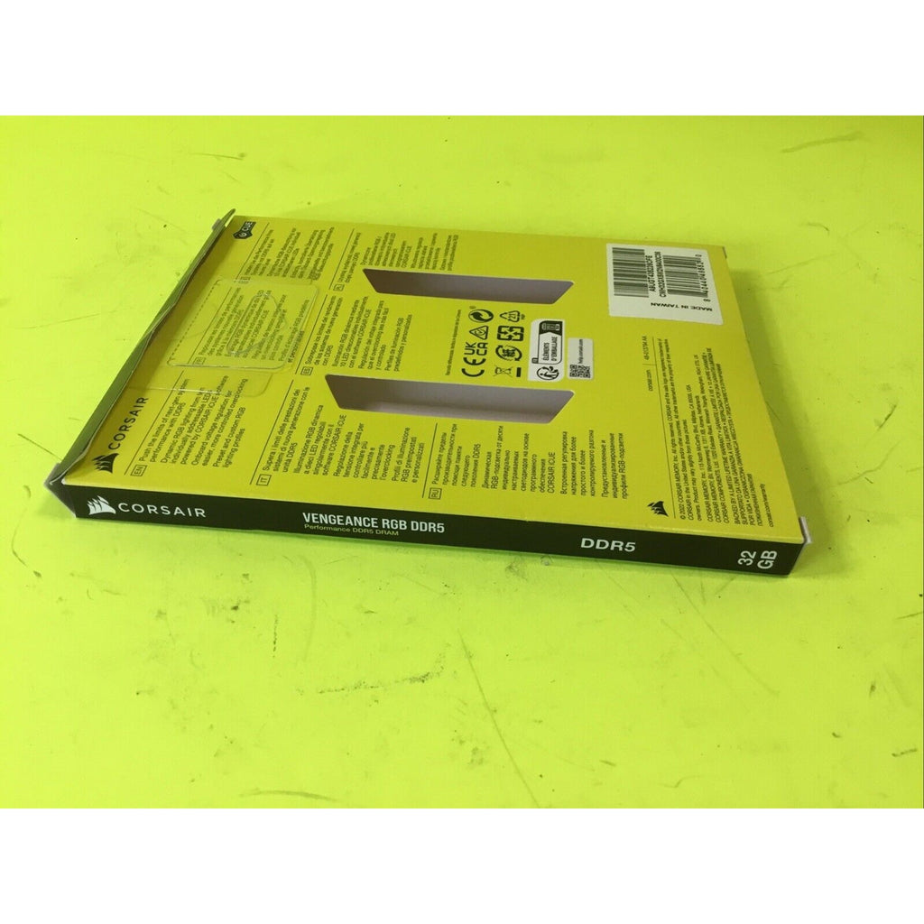 CORSAIR VENGEANCE RGB 32GB DDR5 BOX ONLY