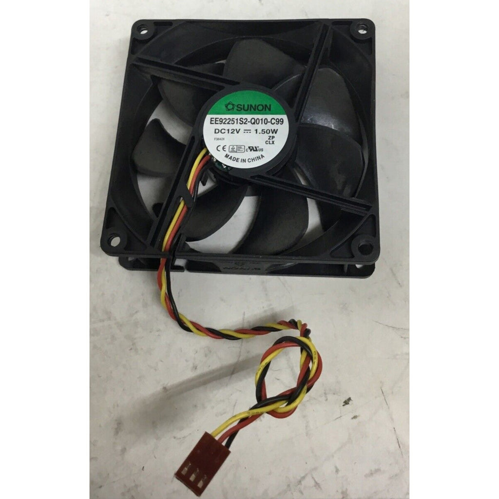 Sunon EE92251S2-Q010-C99 12V 3-Pin 92mm x 92mm x 25mm Rear Case Computer Cooling