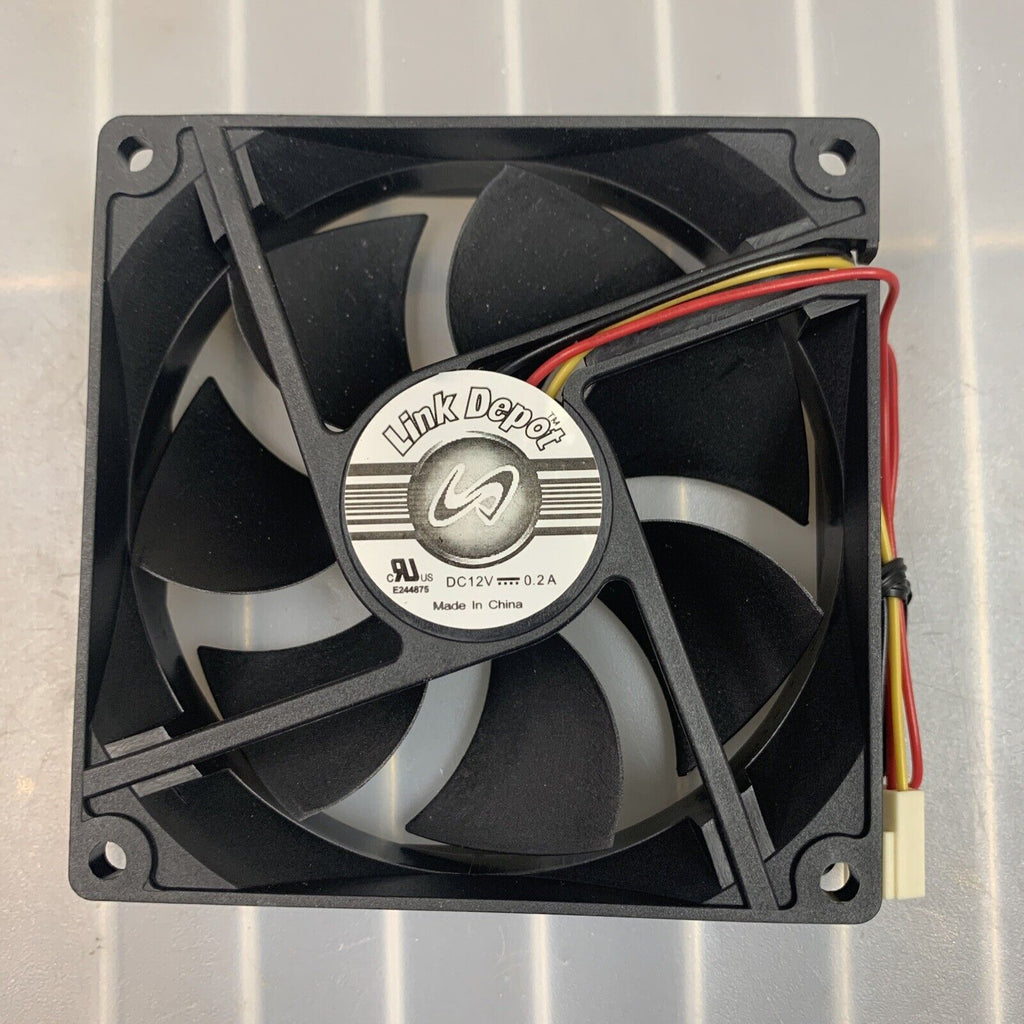 Link Depot FAN-9225-B 92mm Case Cooling Fan