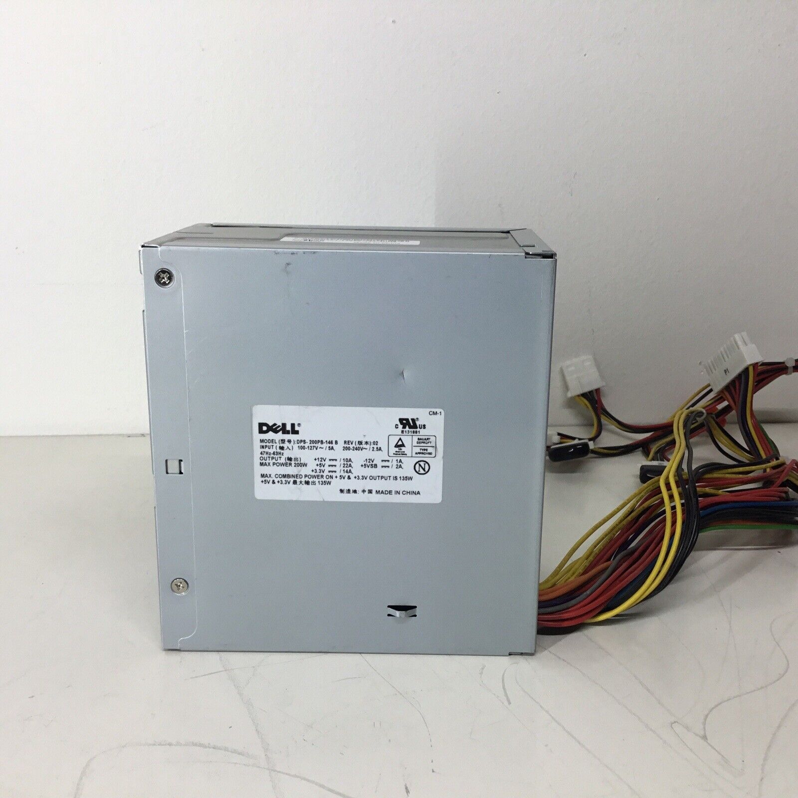 Dell DPS-200PB-146B 200W Power Supply 0P0304 - For Parts