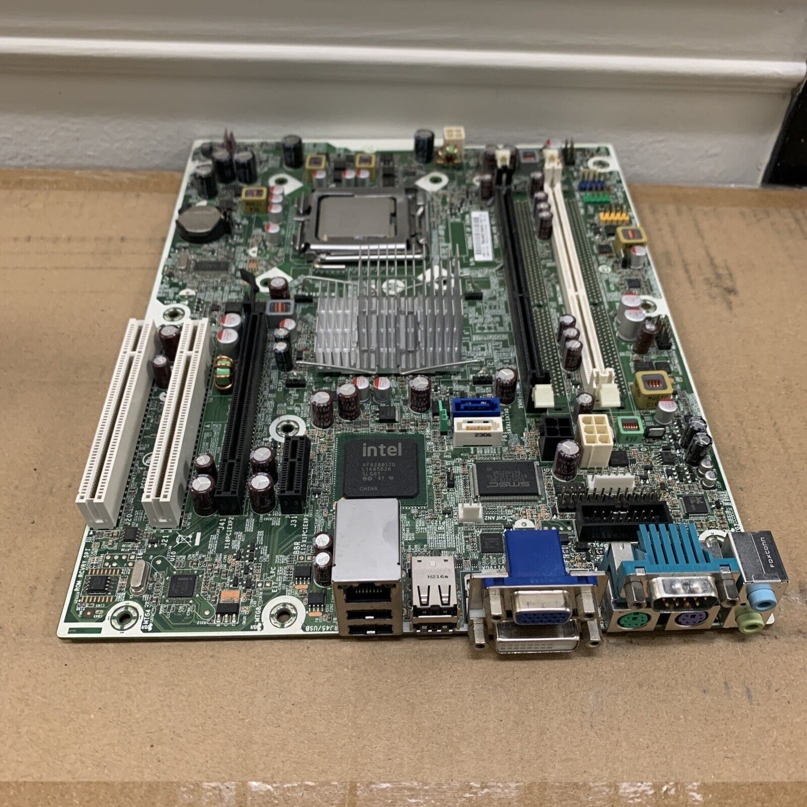 HP Compaq Pro 4000 SFF Motherboard DDR3 607173-001 607175-001 W/ Intel E3400 CPU