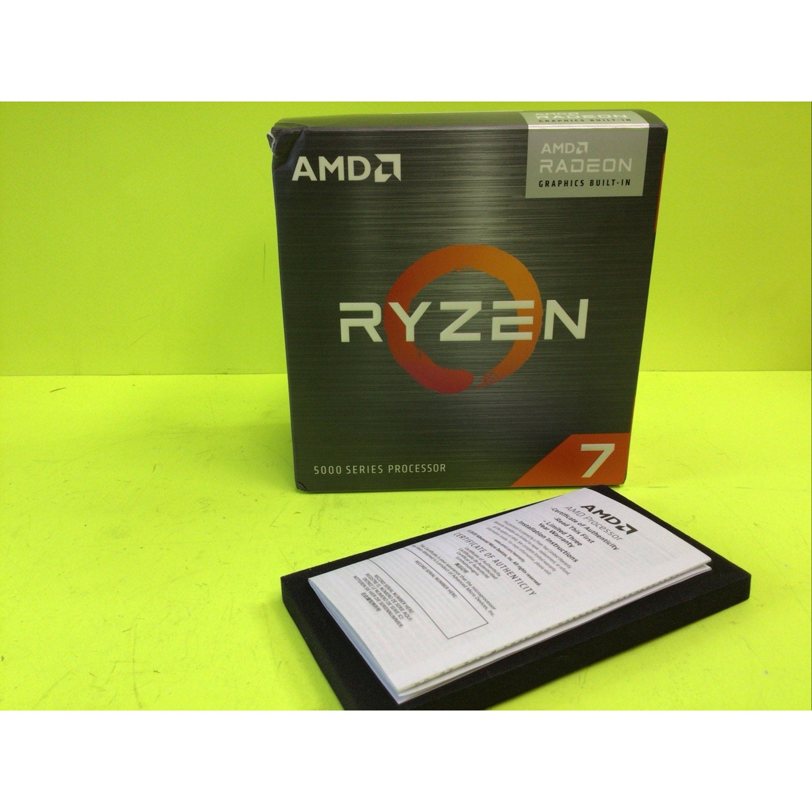 AMD Ryzen 7 5700G Retail BOX ONLY