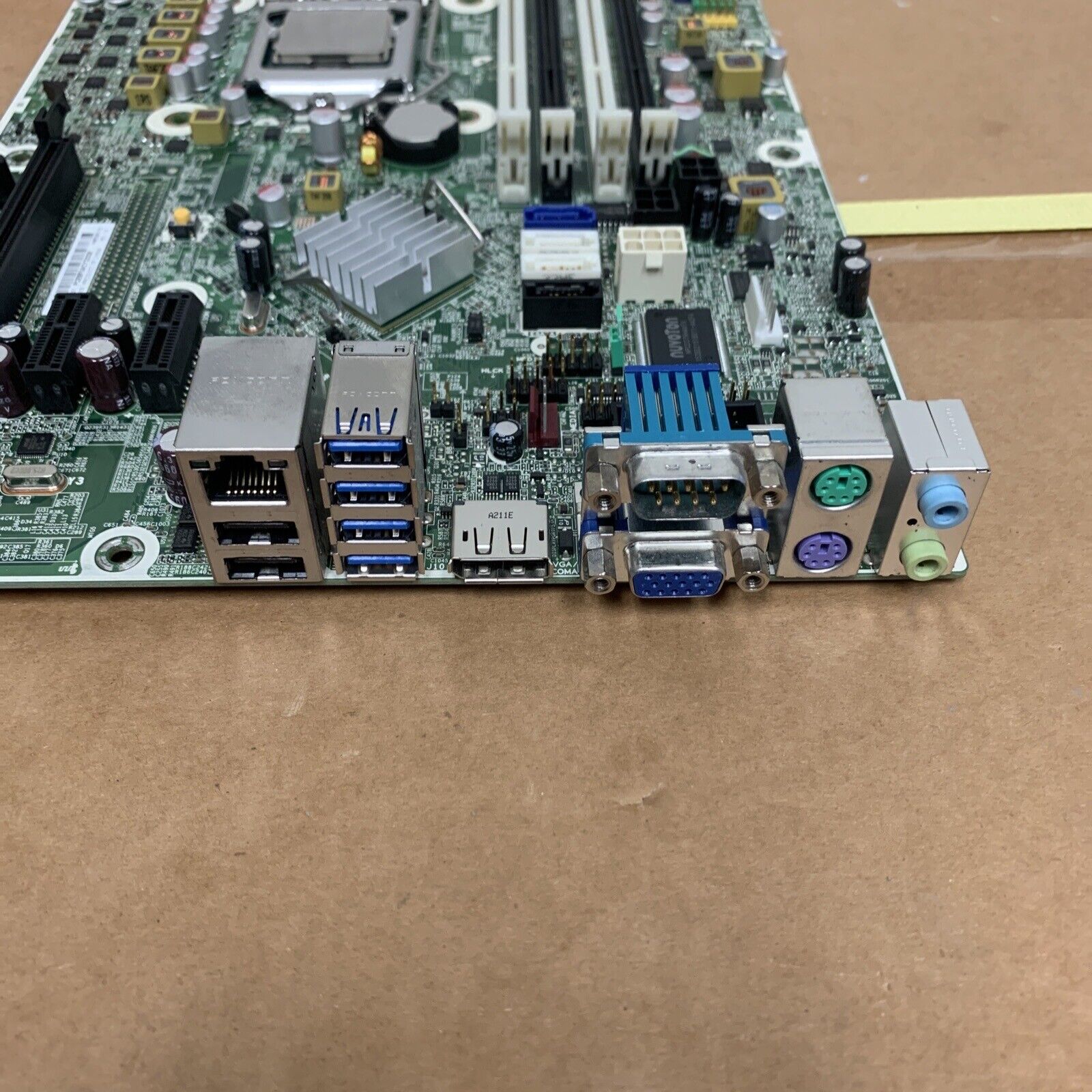 HP Pro 6300 SFF Desktop Motherboard 656934-001 657239-001 With Intel G640 CPU