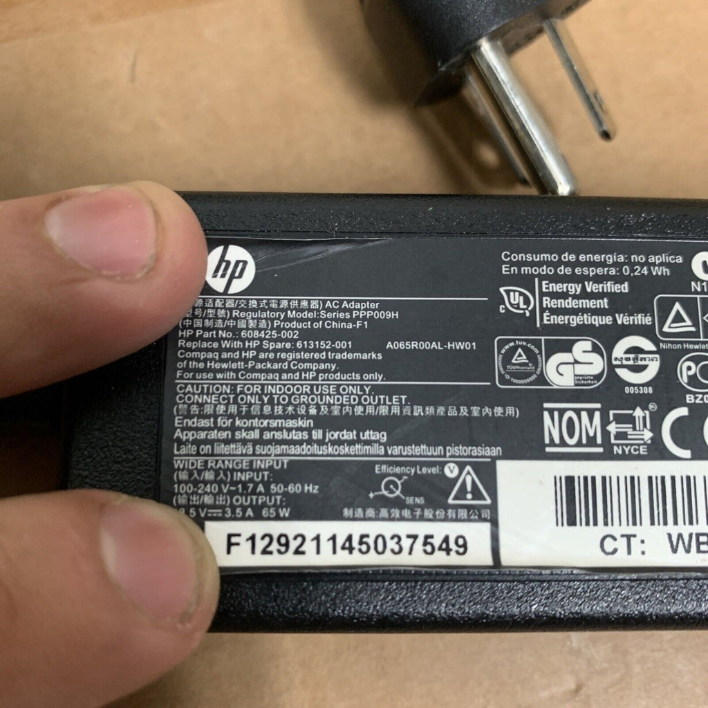 HP 3105m 608425-002 Laptop Adapter Charger Power Supply Cord PSU PPP009H