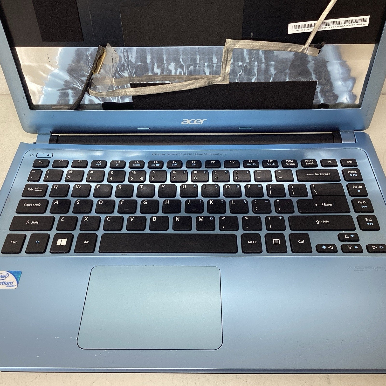 Acer Aspire V5-431-4899 MS2360 Intel Pentium No RAM or LCD - For Parts