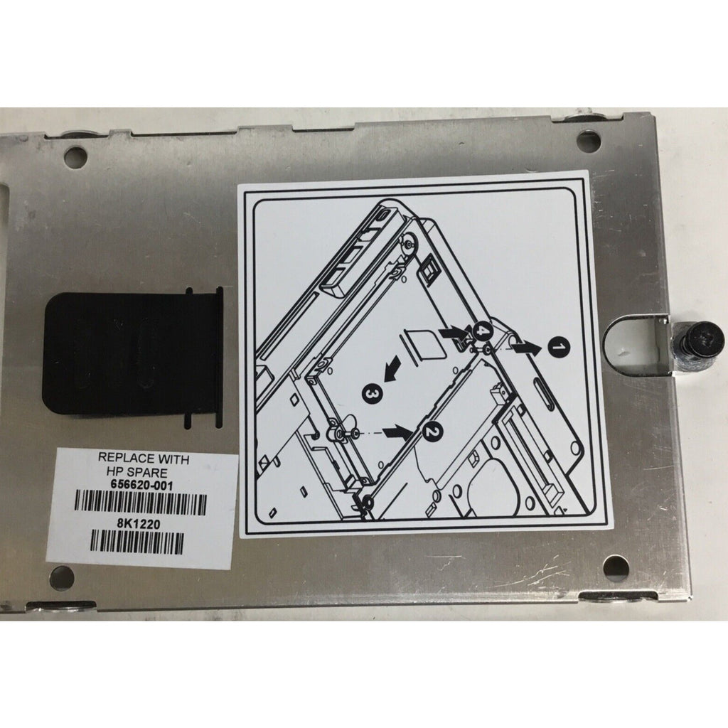 HP ELITEBOOK 2760p HDD HARD DRIVE CADDY TRAY LAPTOP 656620-001