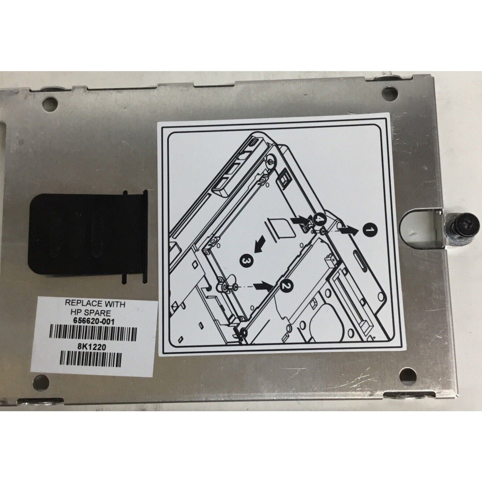 HP ELITEBOOK 2760p HDD HARD DRIVE CADDY TRAY LAPTOP 656620-001