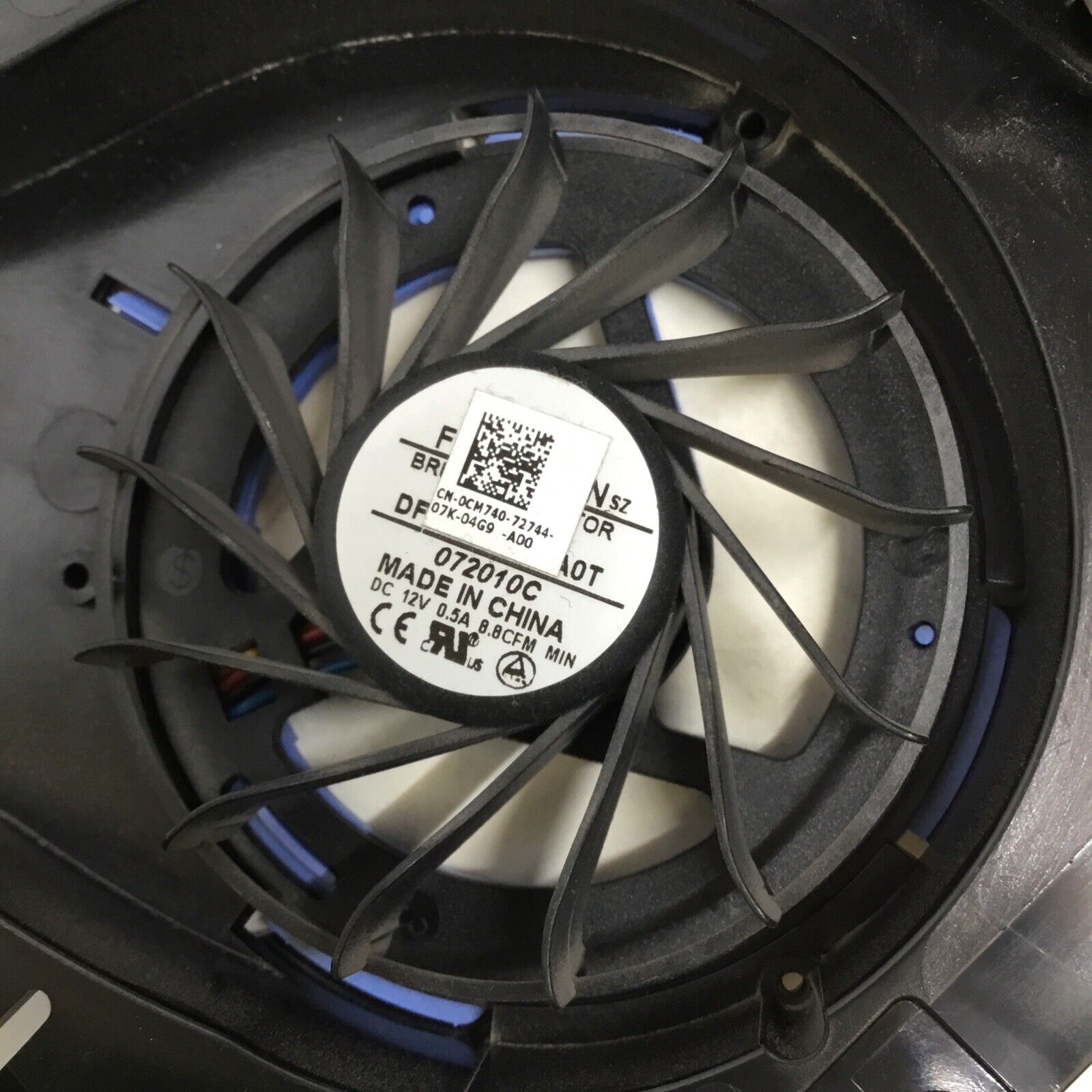 Lot of 2 Dell NH645 Optiplex 740 745 755 760 SFF HDD Caddy & Fan 46-5