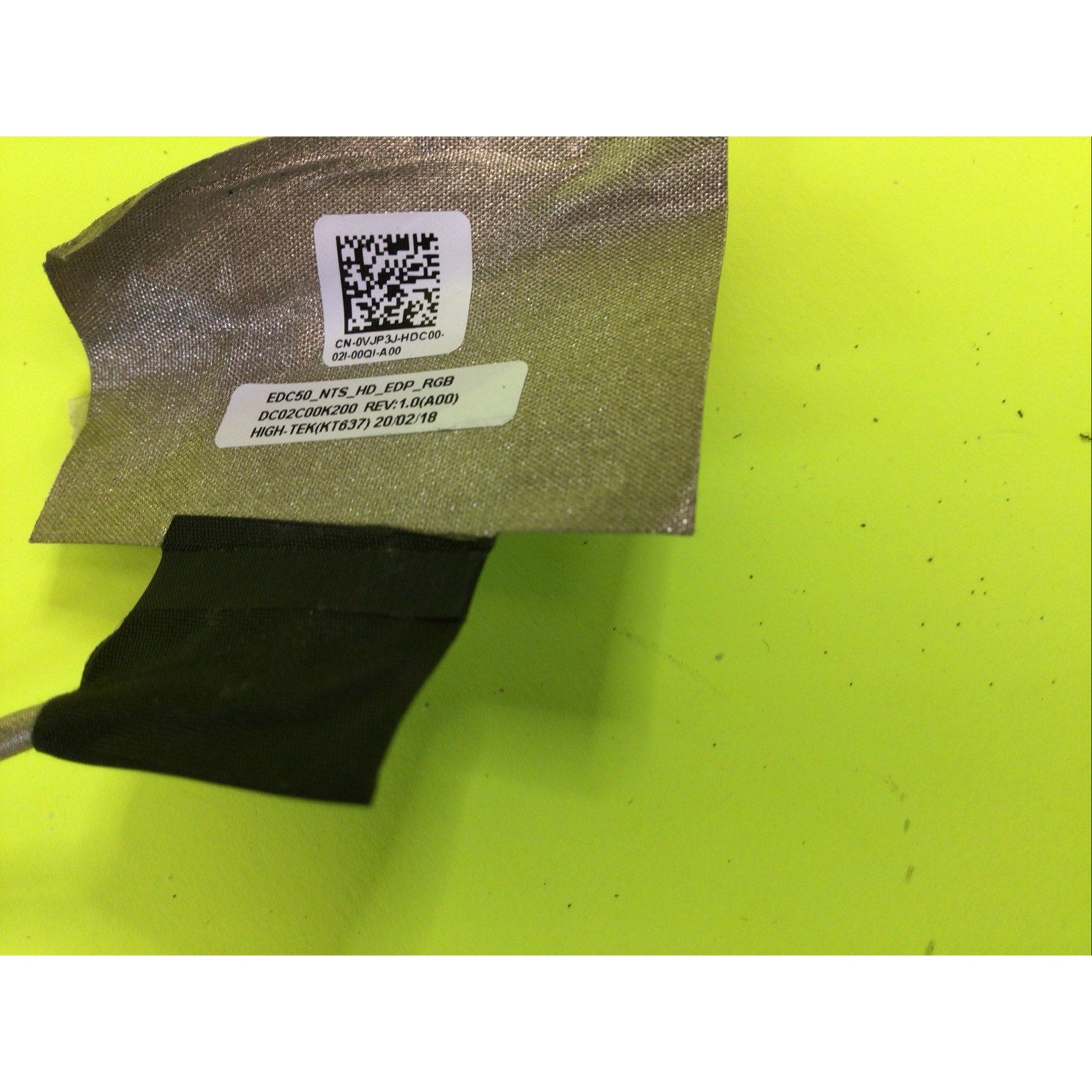 Dell Latitude Latitude 5510 LCD and WebCam Cable 0VJP3J