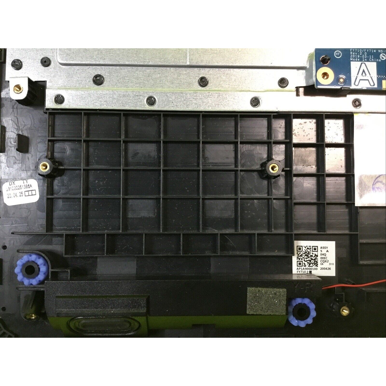 Lenovo Legion Y540-17IRH 81Q4 Keyboard Touch Pad Palm Rest Assembly