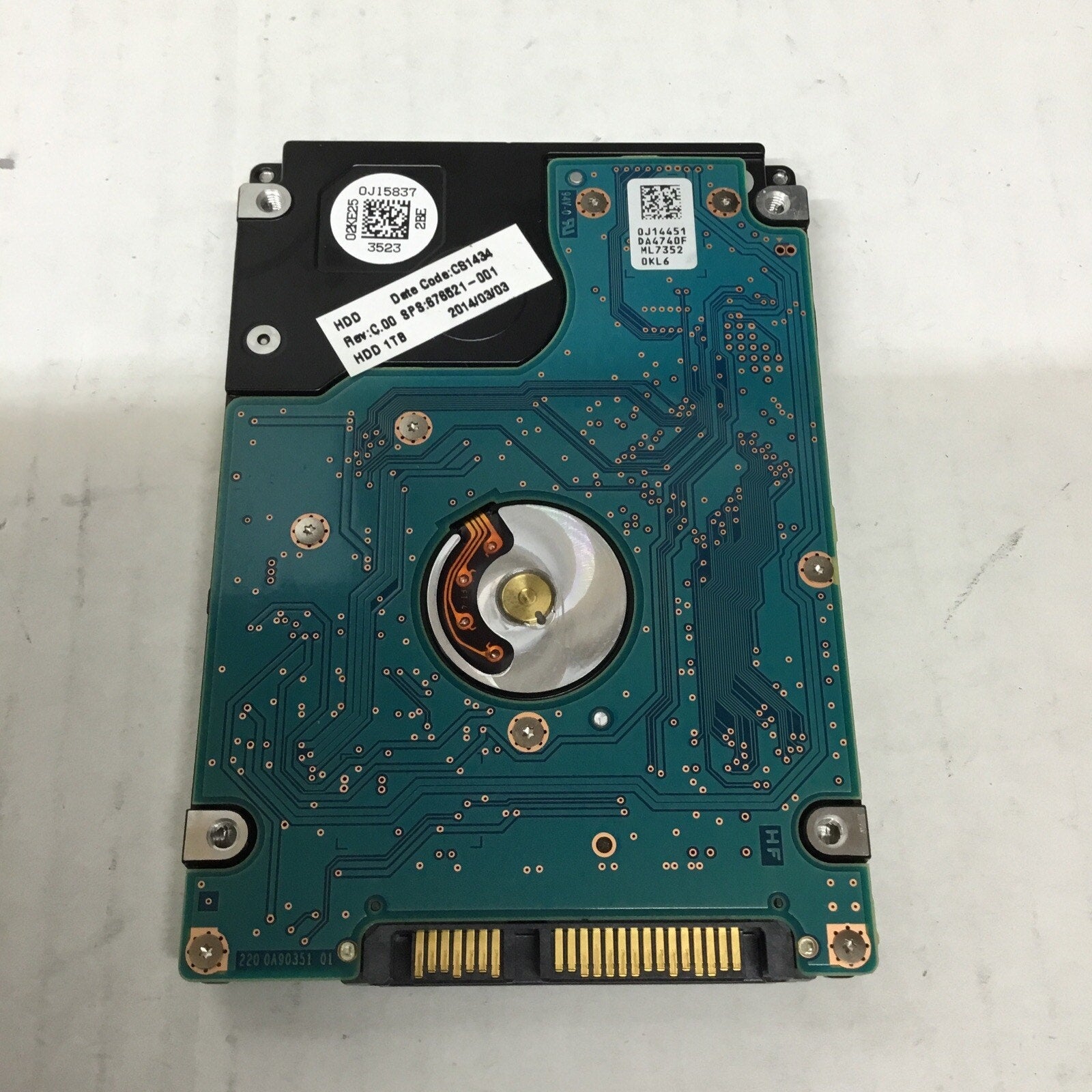 For Parts 1TB HTS541010A9E680 HARD DRIVE5400RPM SATA 0J34283 2.5'' 678311-003