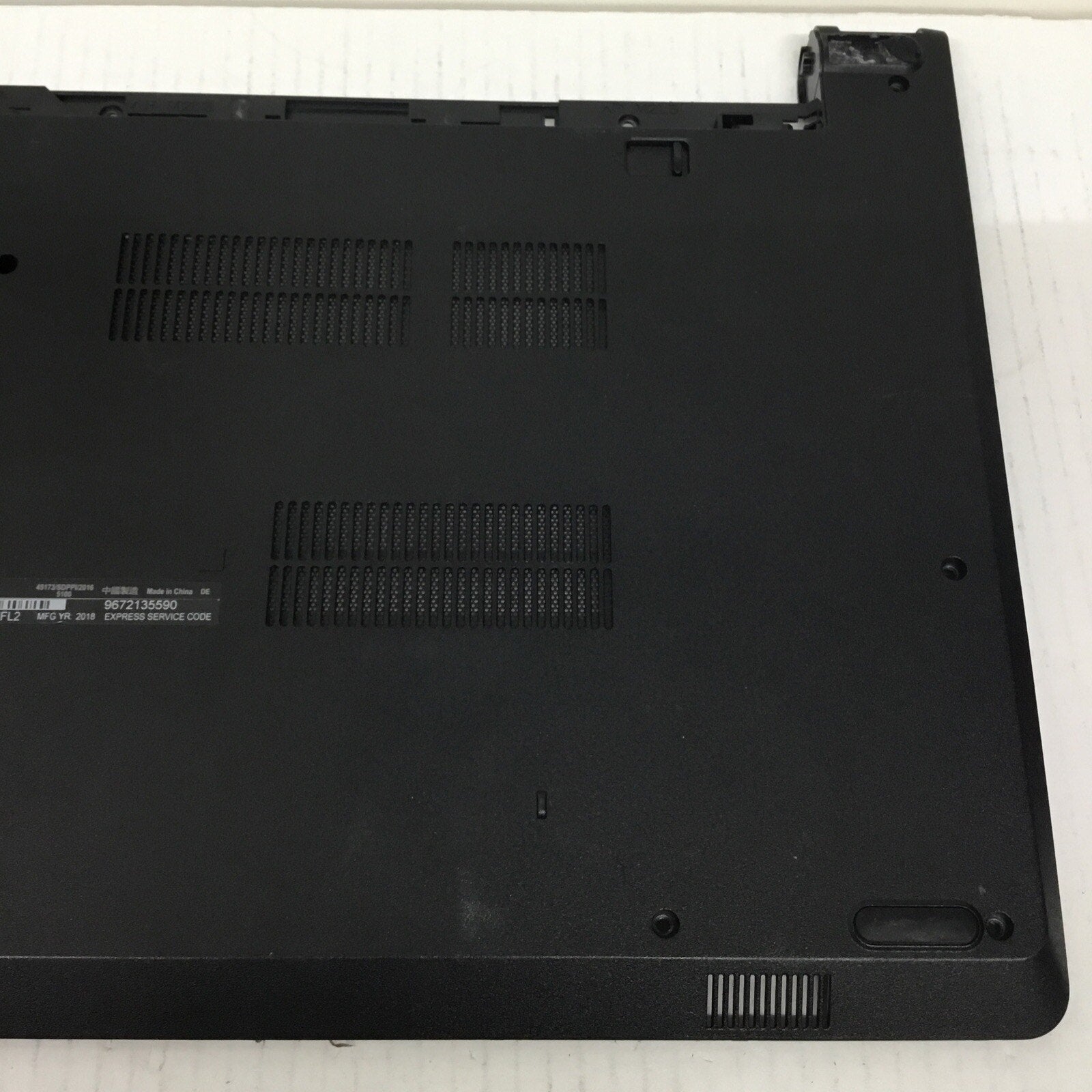 OEM Dell Inspiron 15-3000 3567 3565 3561 Black Bottom Case Cover 0X3VRG X3VRG
