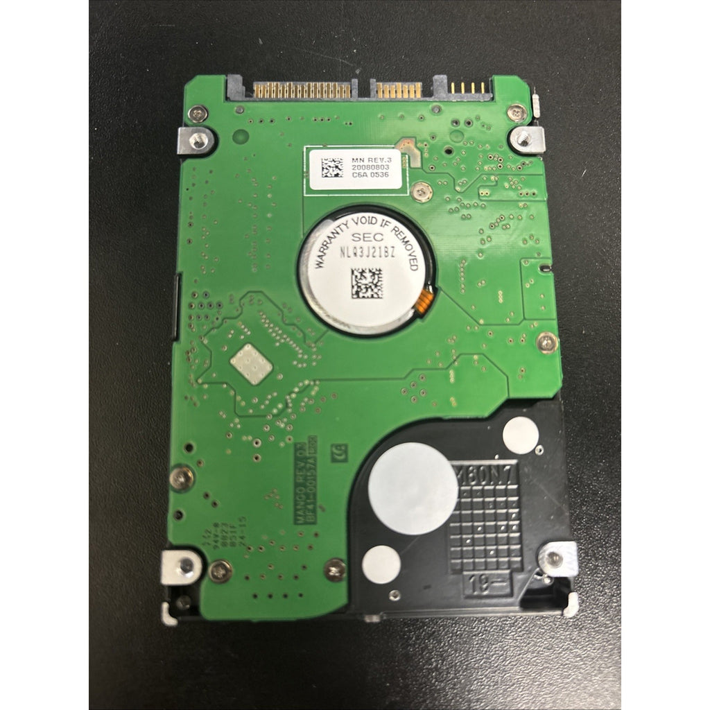 Samsung HM250JI PN: HM250JI/M FW: HS100-10 AUG 2008, 250Gb 2.5" SATA HDD SFNS