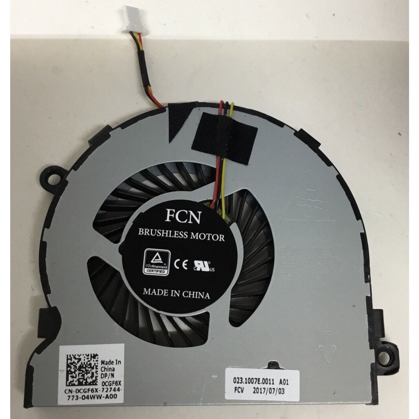 Dell Inspiron 15-3567 CPU Fan CN-0CGF6X OEM