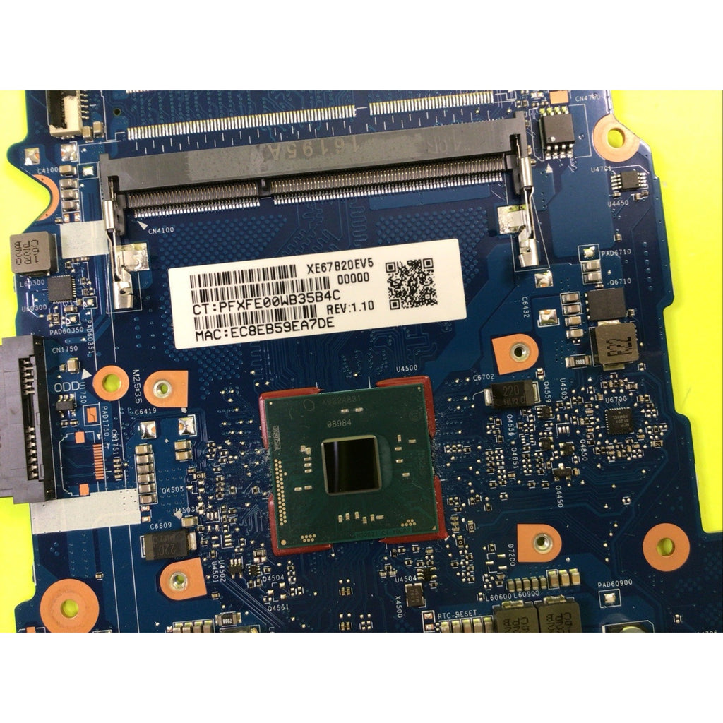 For HP Pavilion 14-AM Intel N3060 CPU Motherboard 858040-001