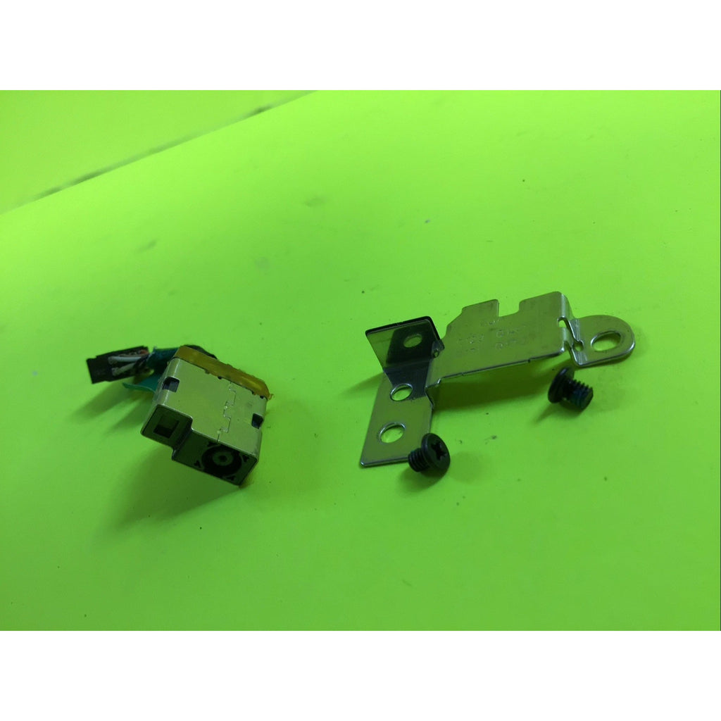 HP Pavilion 15-f22wm DC Charging Port Assembly with Screws 730932-SD1