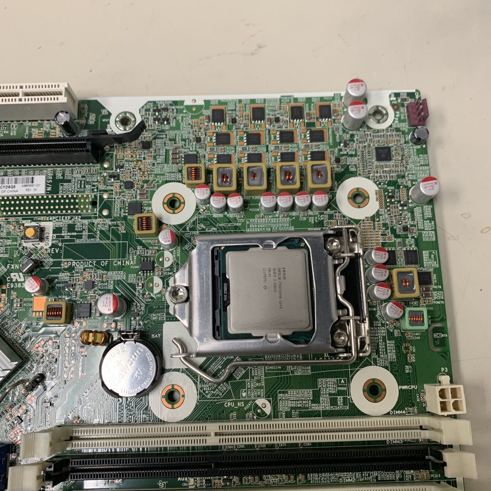 HP Pro 6300 SFF Intel LGA1155 DDR3 Desktop Motherboard 656961-001 With G640 CPU