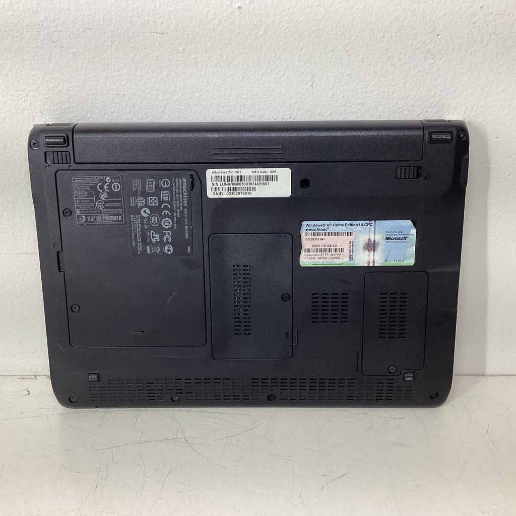 Emachines M250-1915 10.1" Laptop Intel Atom N270 1GB RAM 160GB HDD