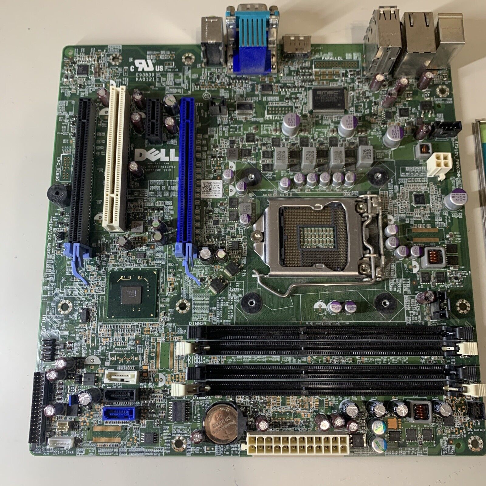 Dell 0J3C2F Optiplex 790 Tower Desktop LGA1155 Motherboard with IO Shield TESTED