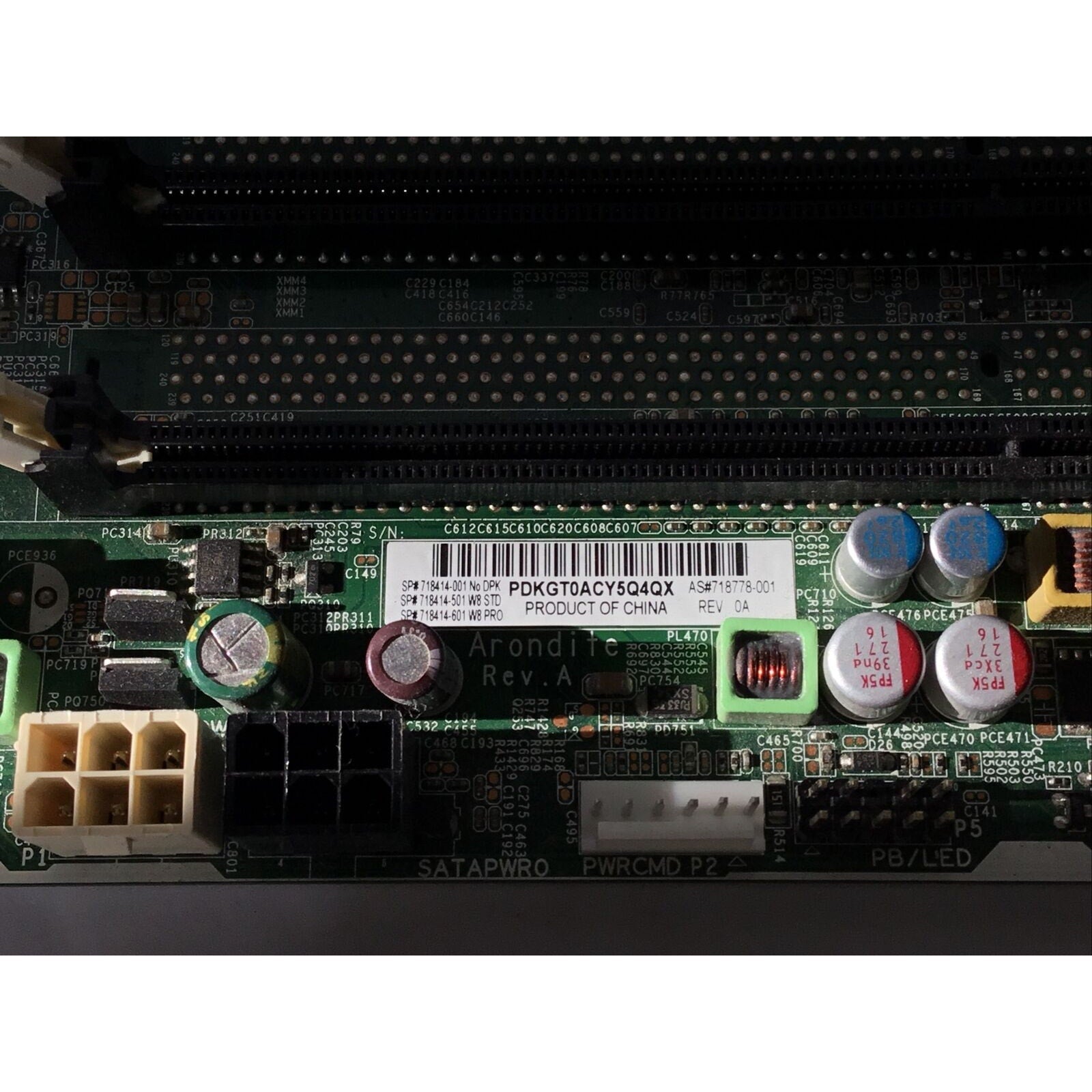 HP 718778-001 ProDesk 400 G1 SFF LGA 1150 DDR3 Desktop Motherboard