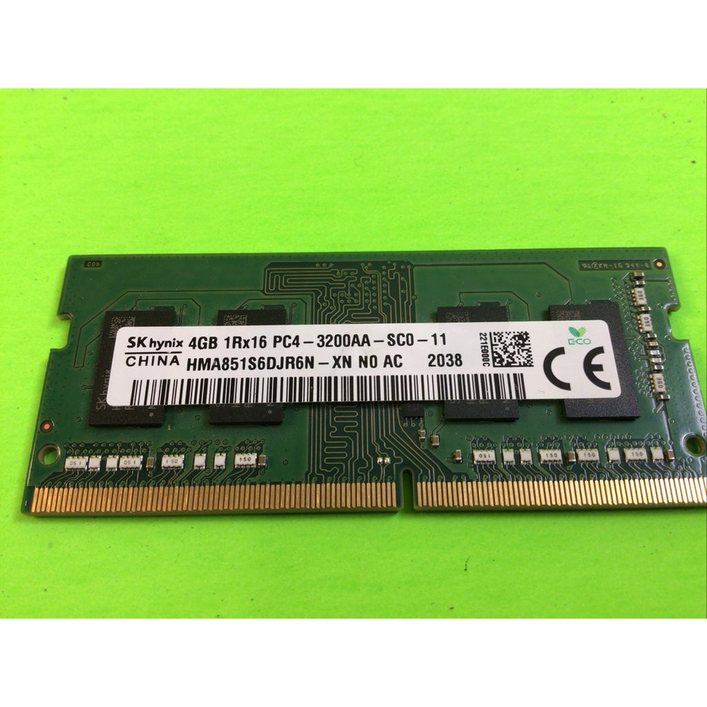 HP 8GB 1RX8 PC4-3200AA-SA2-11 SK hynix MEMORY RAM L46598-005