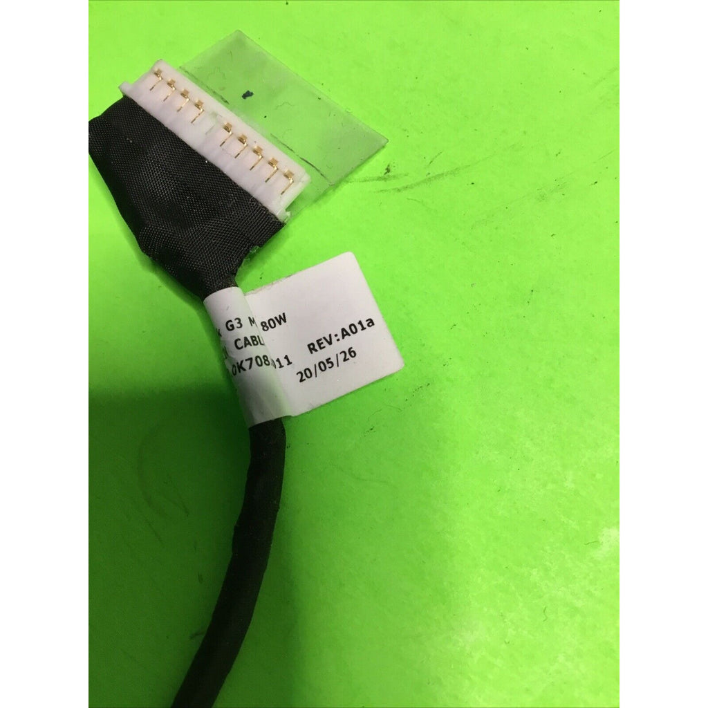DC Power Jack Charging Port Connector Wire For DELL G3 3500 3590 0PRV65